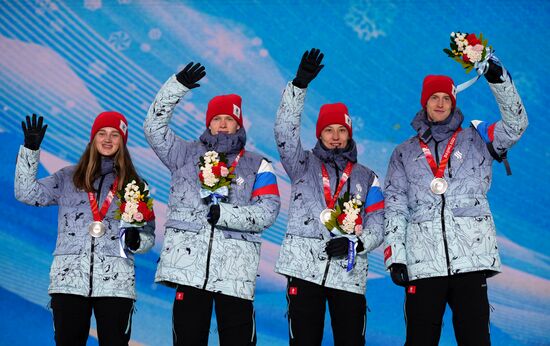 China Olympics 2022 Medal Ceremony