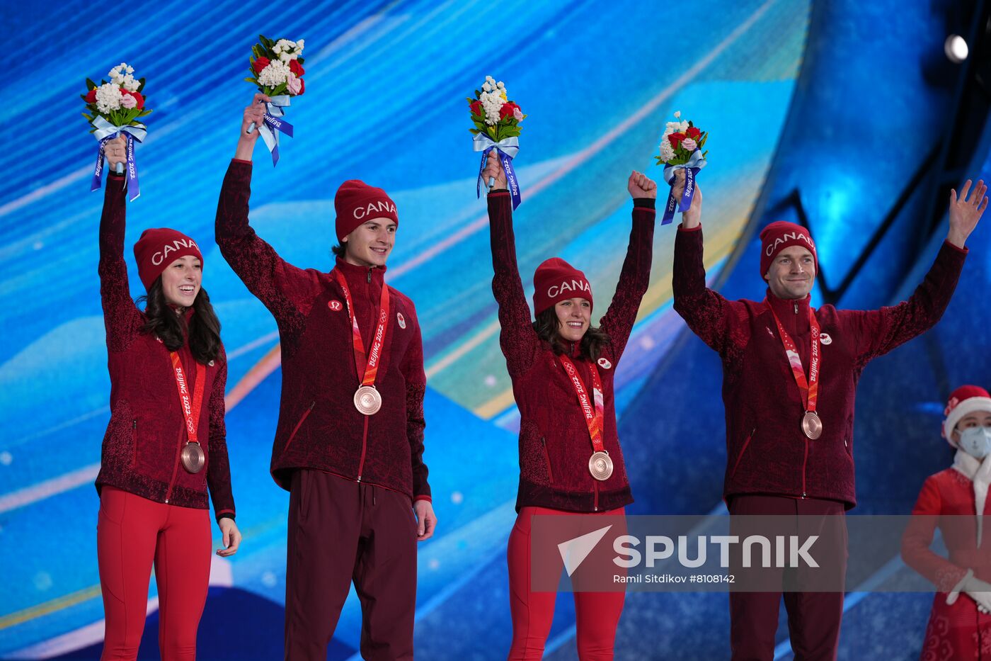 China Olympics 2022 Medal Ceremony