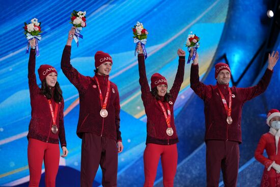 China Olympics 2022 Medal Ceremony