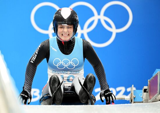 China Olympics 2022 Luge Women