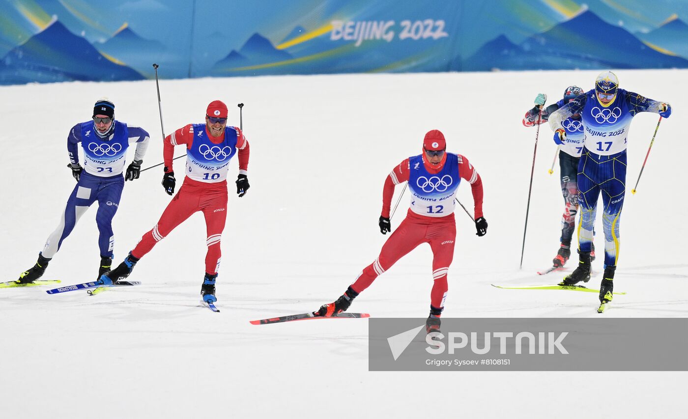 China Olympics 2022 Cross-Country Skiing Men