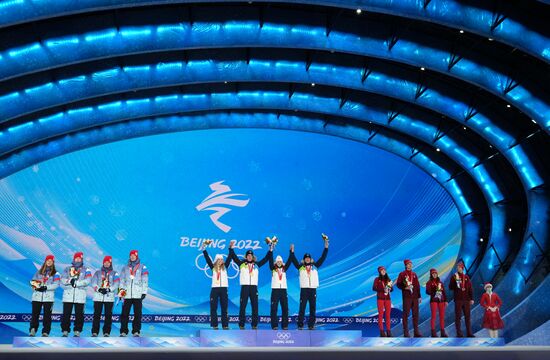 China Olympics 2022 Medal Ceremony