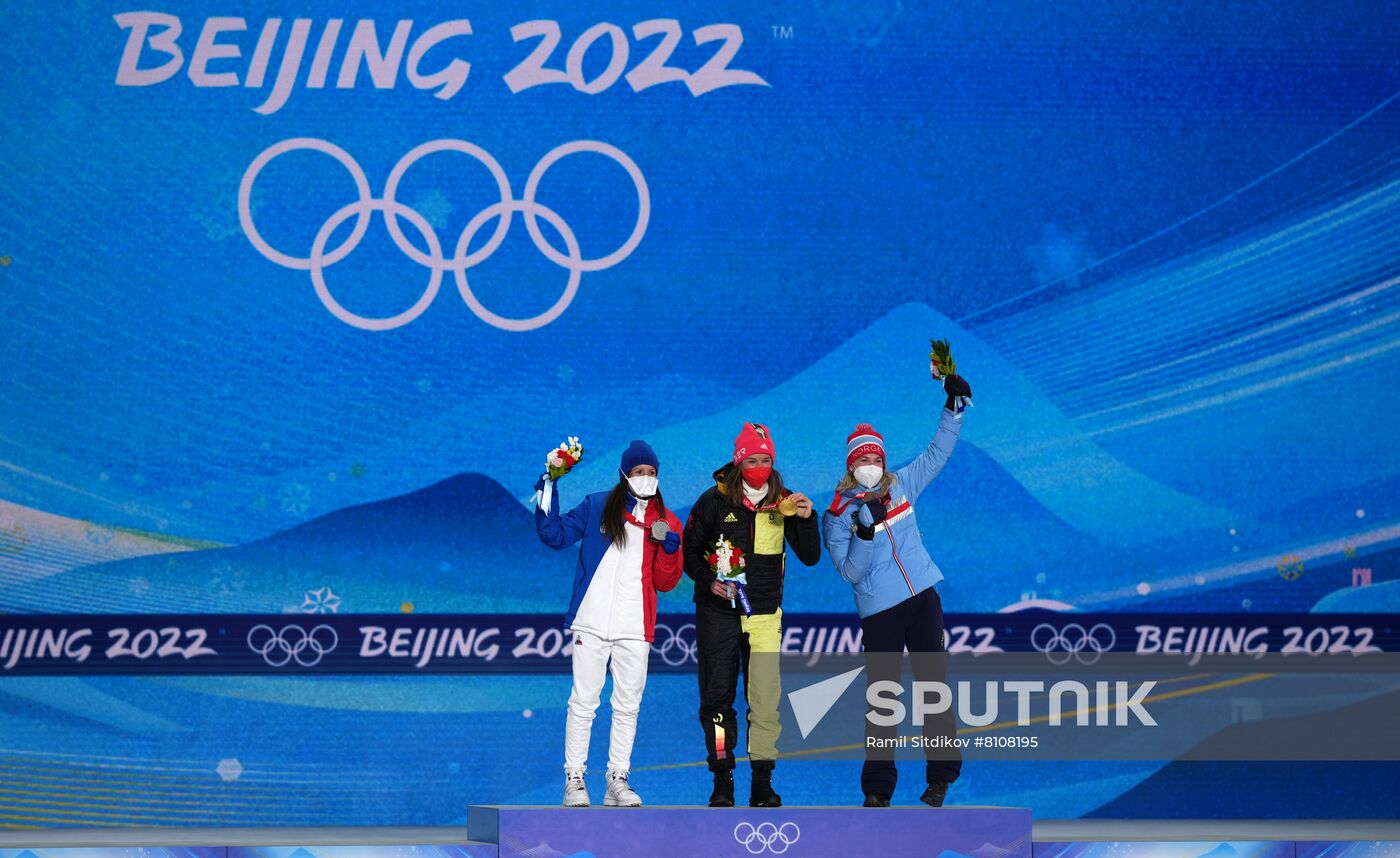 China Olympics 2022 Medal Ceremony