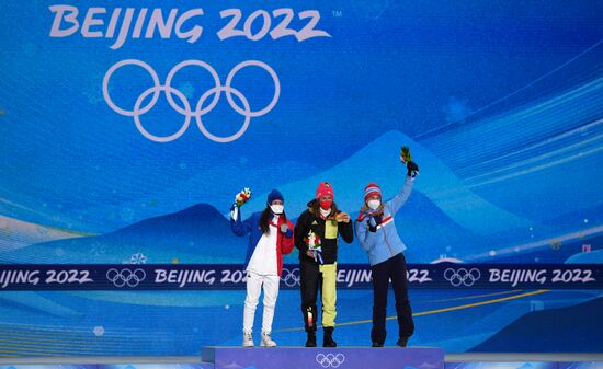 China Olympics 2022 Medal Ceremony