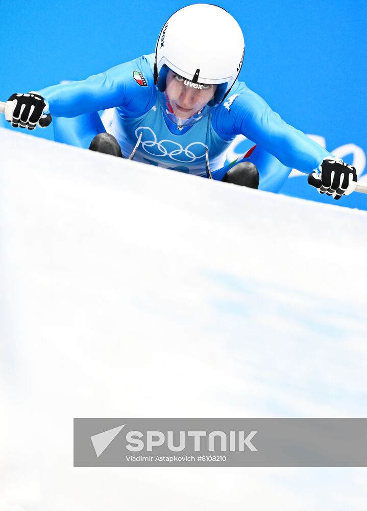 China Olympics 2022 Luge Women