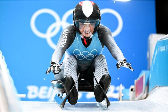 China Olympics 2022 Luge Women