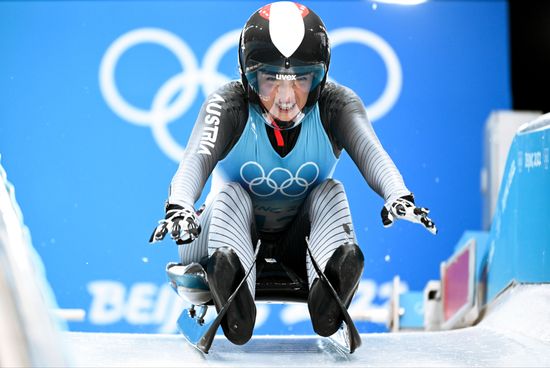 China Olympics 2022 Luge Women