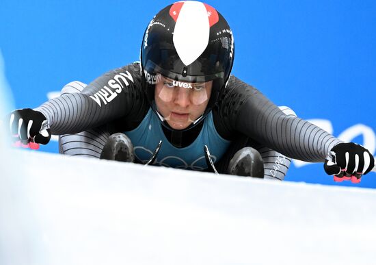 China Olympics 2022 Luge Women