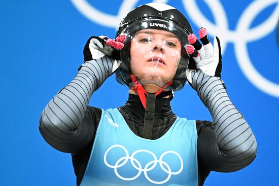 China Olympics 2022 Luge Women