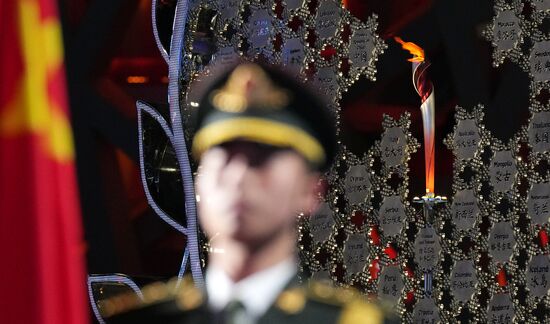 China Olympics 2022 Flame