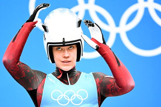 China Olympics 2022 Luge Women