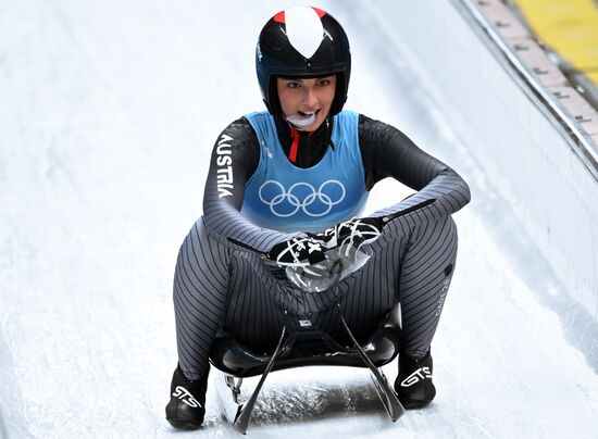 China Olympics 2022 Luge Women