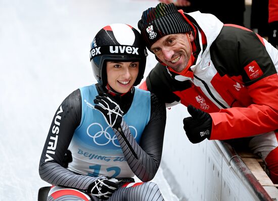 China Olympics 2022 Luge Women