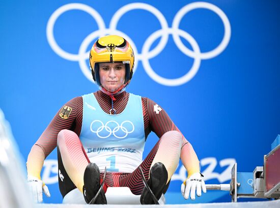 China Olympics 2022 Luge Women