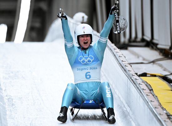 China Olympics 2022 Luge Women