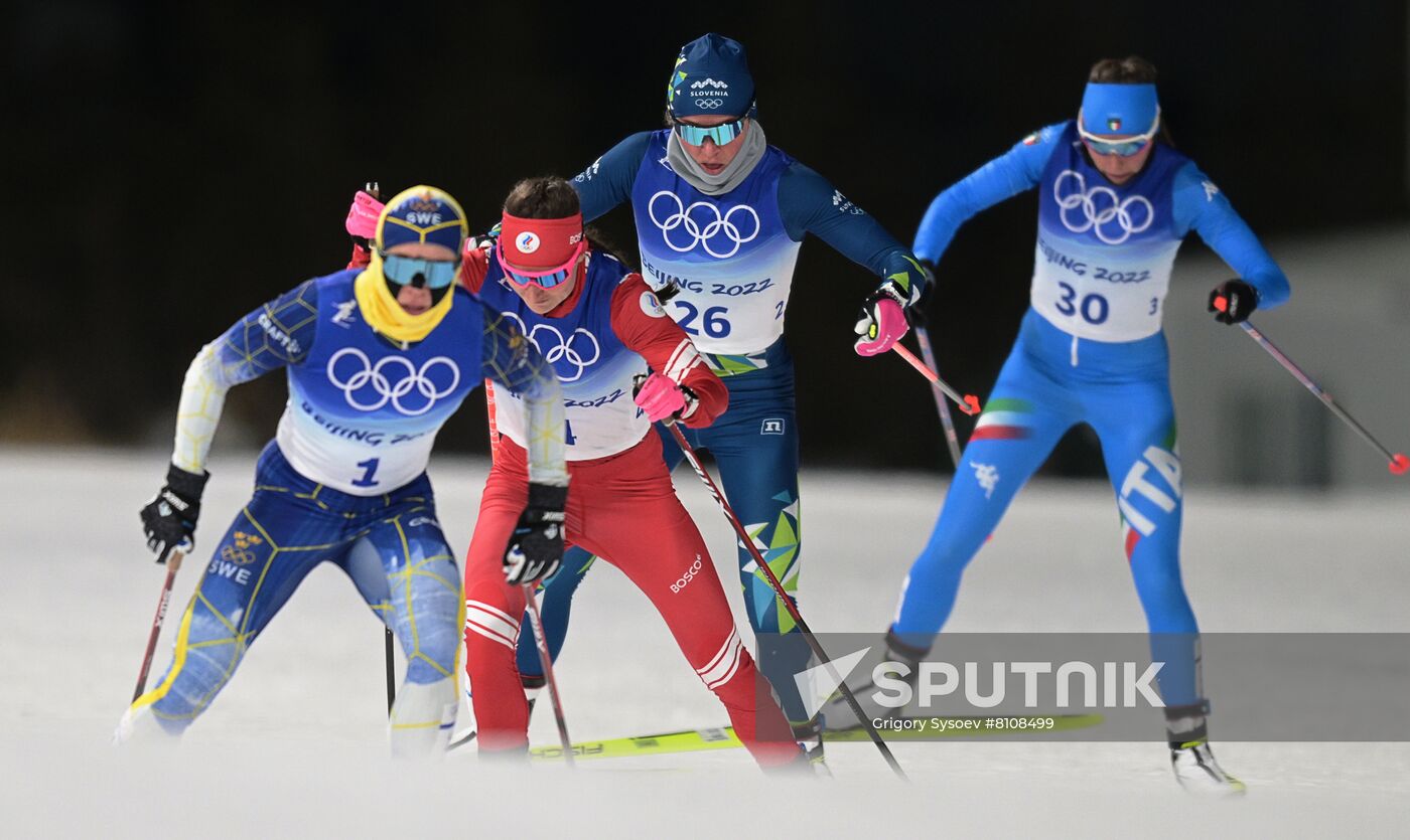 China Olympics 2022 Cross-Country Skiing Women