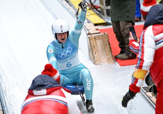 China Olympics 2022 Luge Women