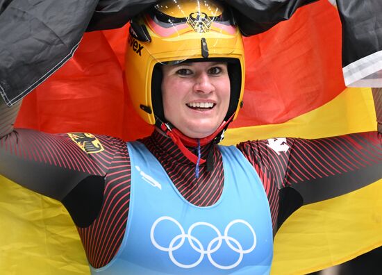 China Olympics 2022 Luge Women