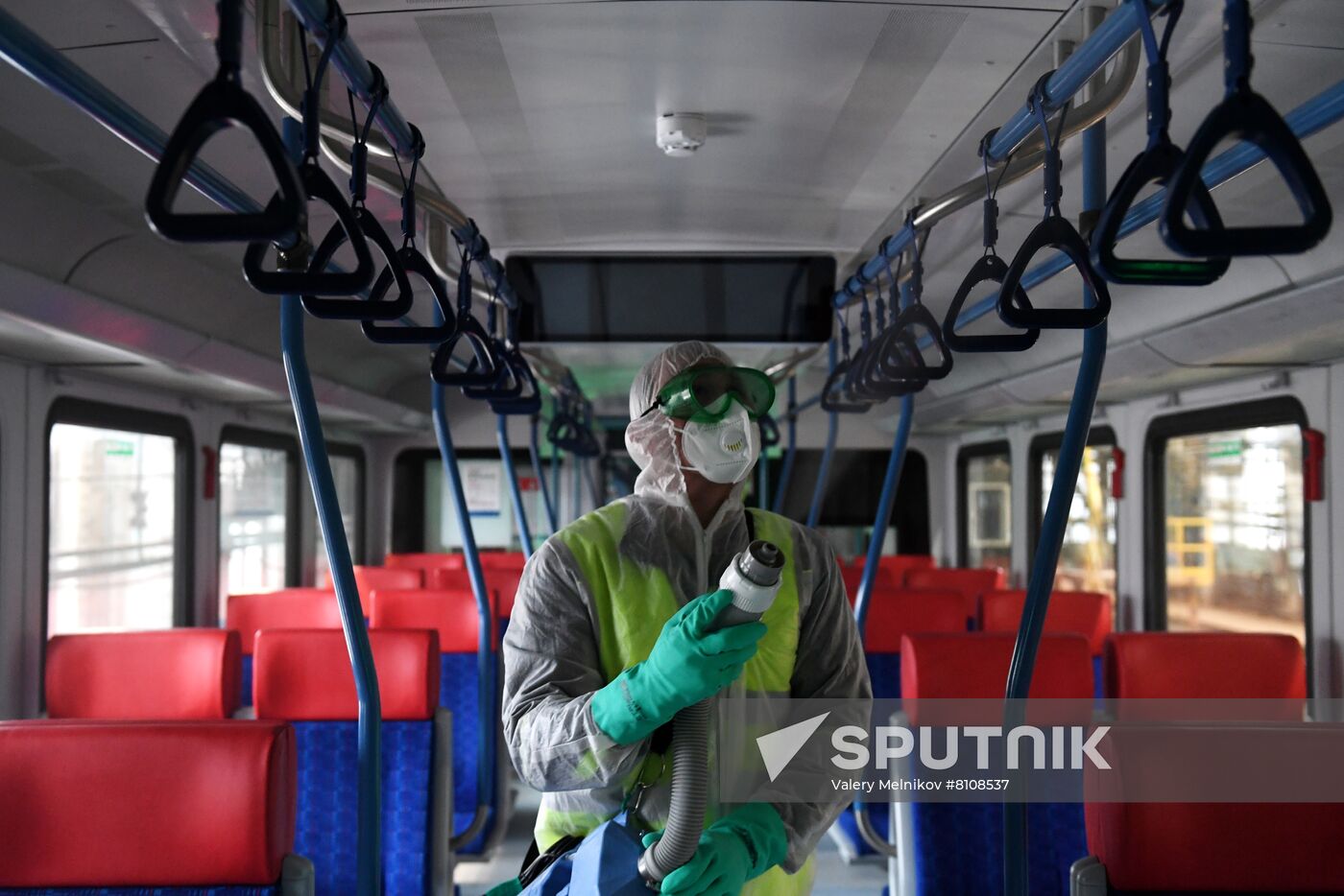 Russia Coronavirus Disinfection