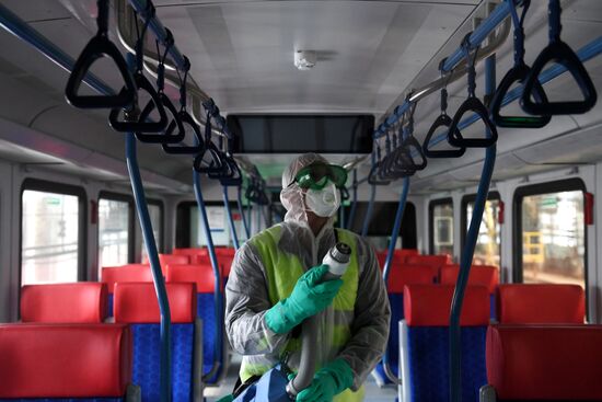 Russia Coronavirus Disinfection