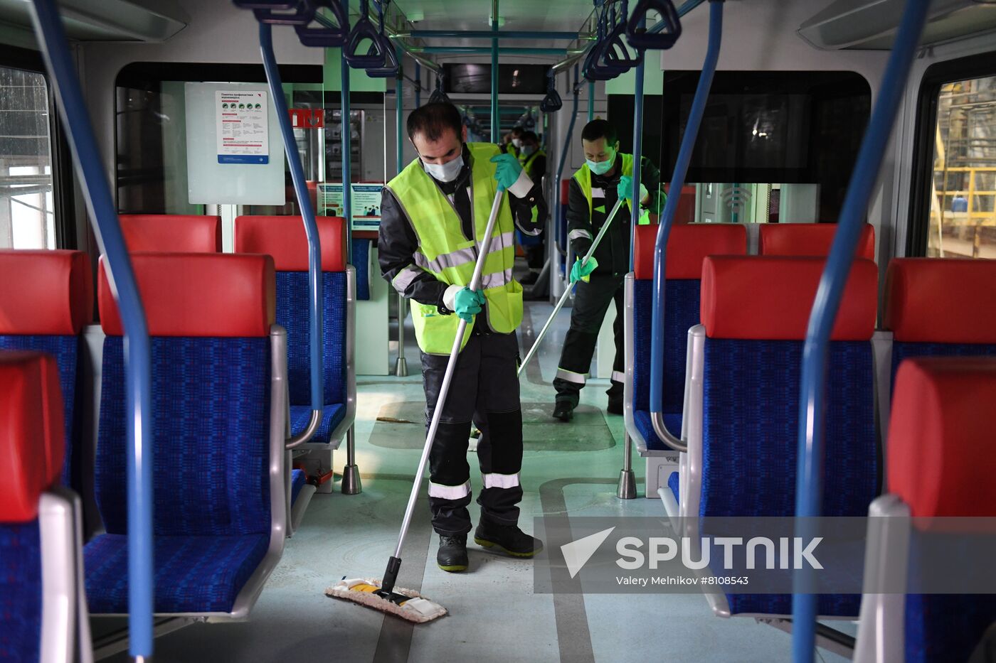 Russia Coronavirus Disinfection