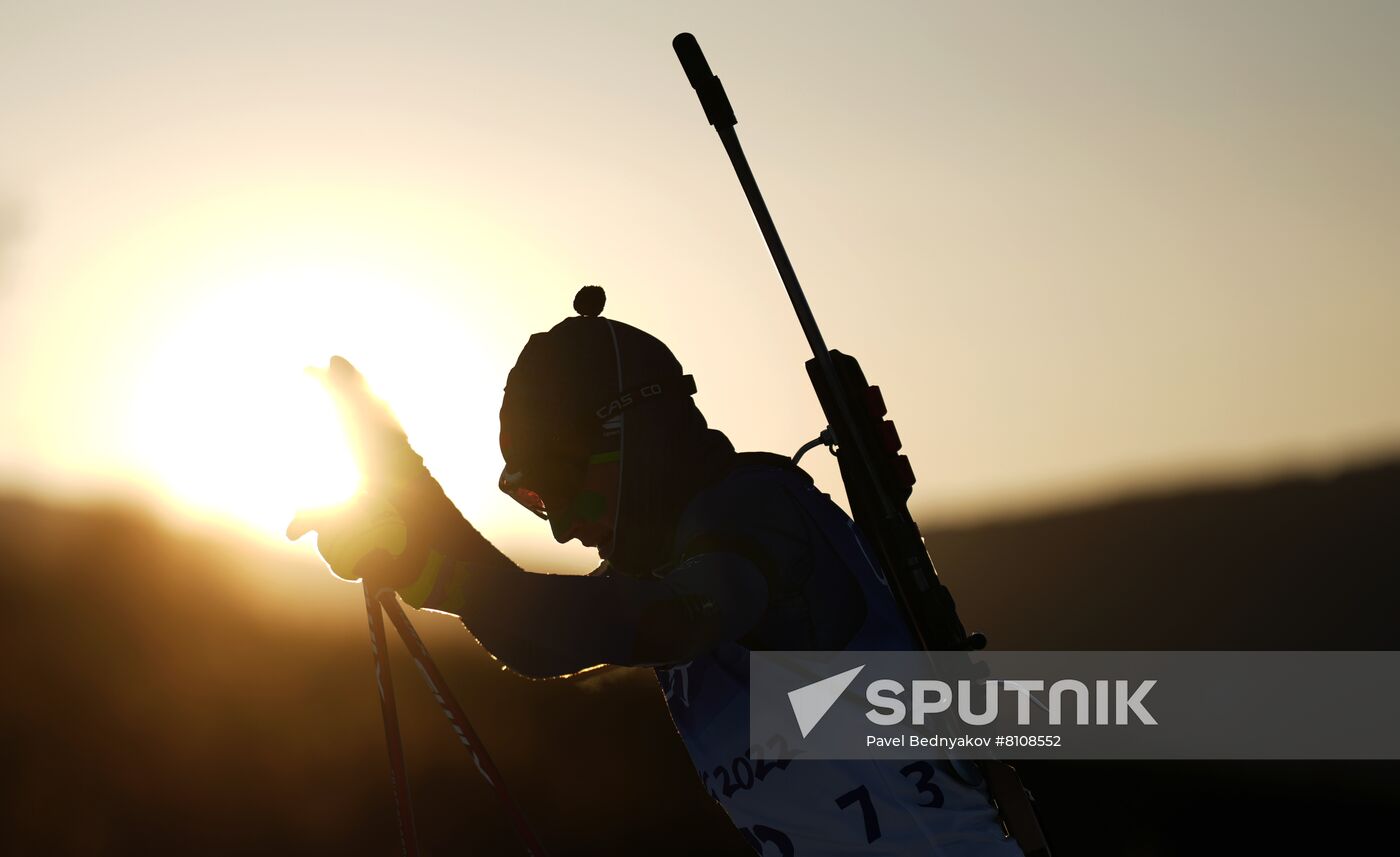 China Olympics 2022 Biathlon Men