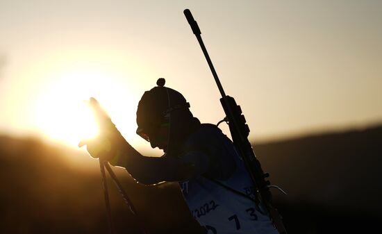 China Olympics 2022 Biathlon Men