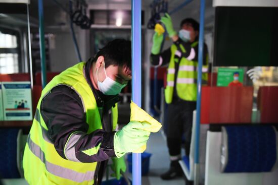Russia Coronavirus Disinfection