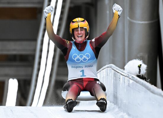 China Olympics 2022 Luge Women