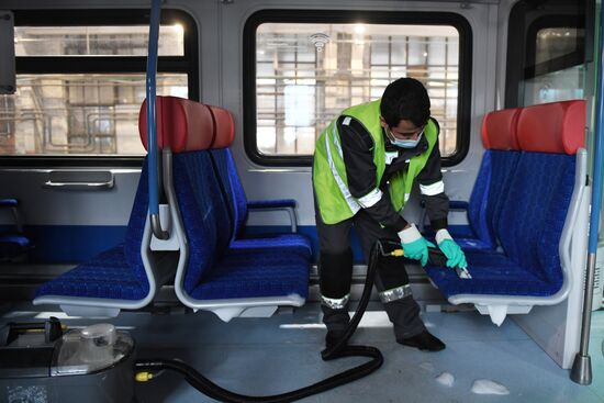 Russia Coronavirus Disinfection