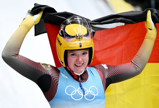 China Olympics 2022 Luge Women