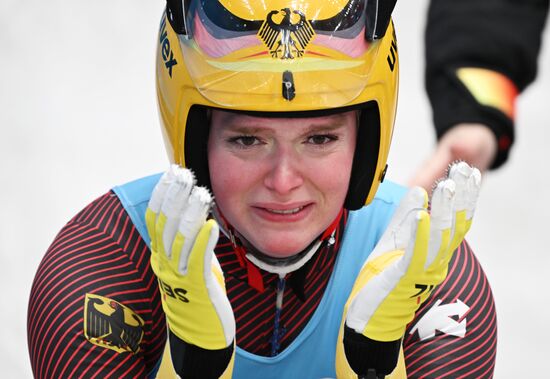 China Olympics 2022 Luge Women