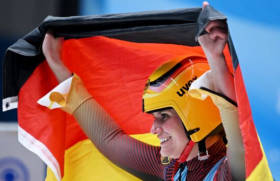 China Olympics 2022 Luge Women