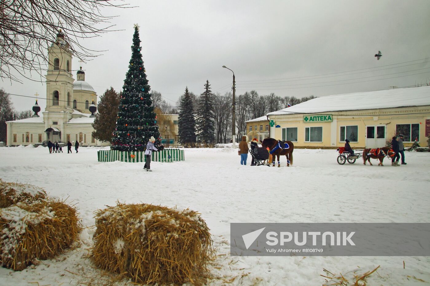 New Year holidays in Tarusa