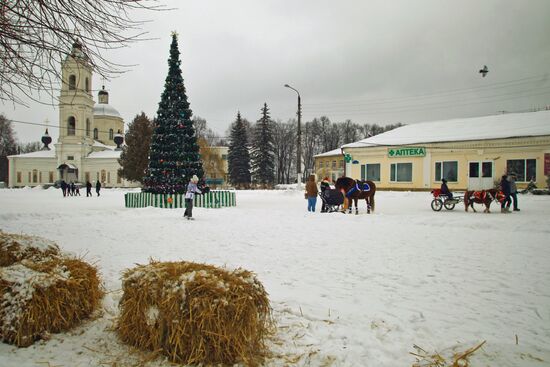 New Year holidays in Tarusa