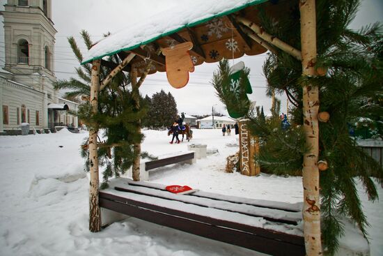 New Year holidays in Tarusa