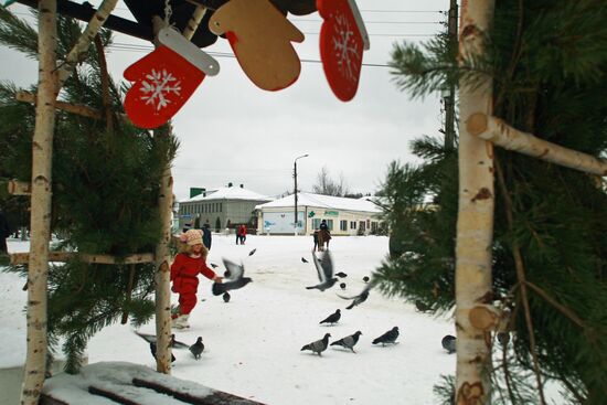 New Year holidays in Tarusa