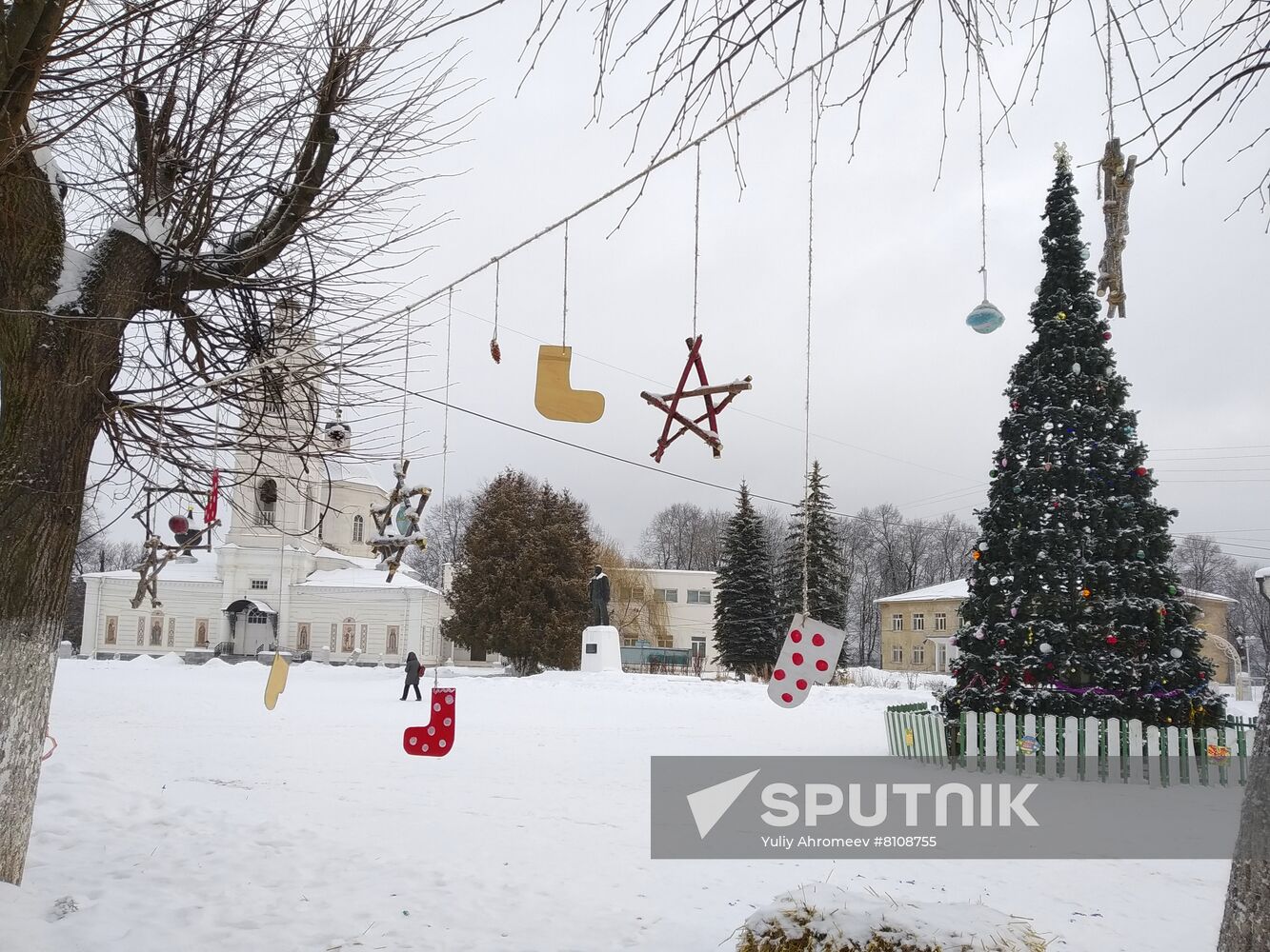 New Year celebrations in Tarusa
