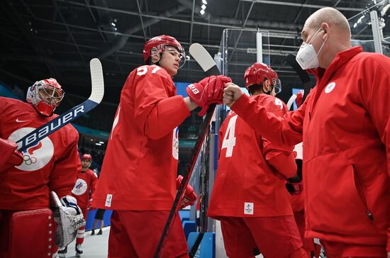 China Olympics 2022 Ice Hockey Men ROC - Switzerland