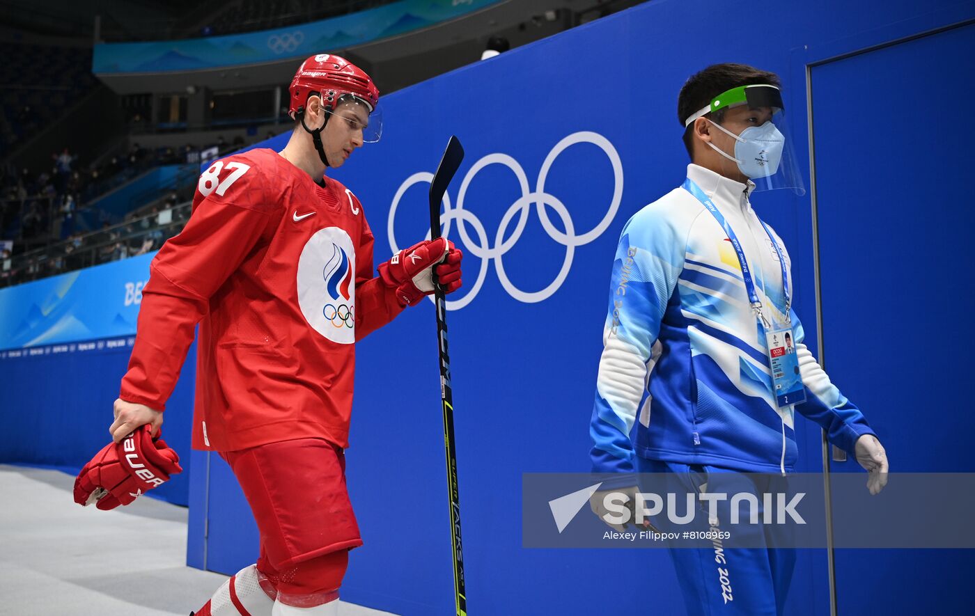 China Olympics 2022 Ice Hockey Men ROC - Switzerland