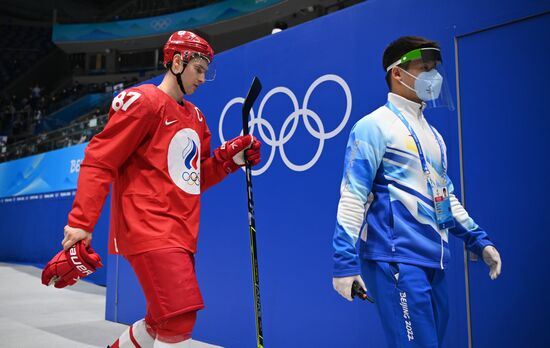 China Olympics 2022 Ice Hockey Men ROC - Switzerland