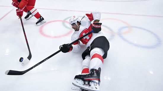 China Olympics 2022 Ice Hockey Men ROC - Switzerland