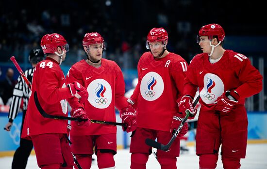 China Olympics 2022 Ice Hockey Men ROC - Switzerland