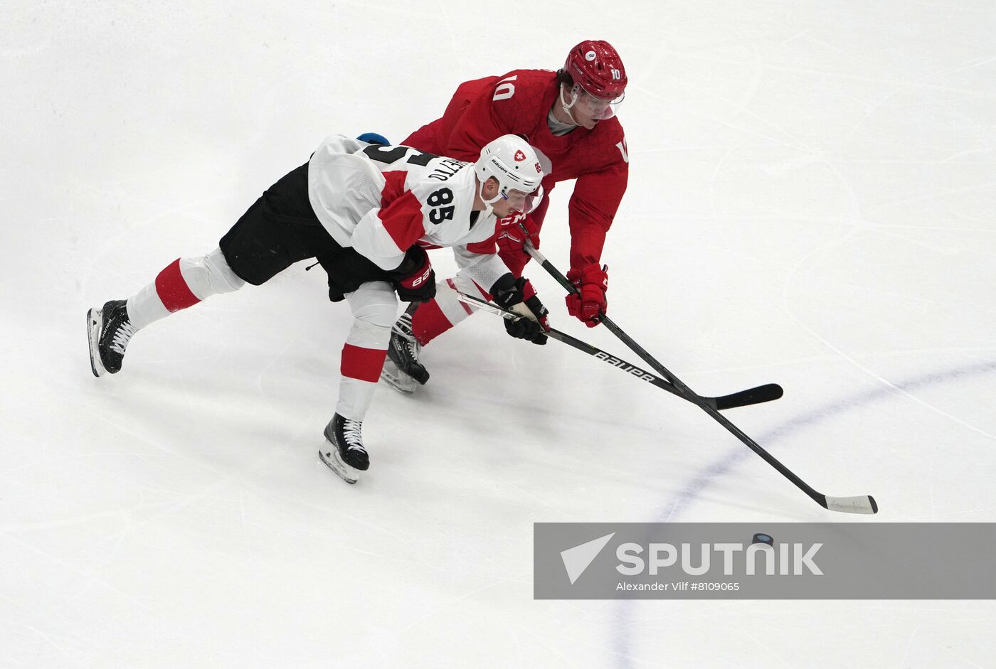 China Olympics 2022 Ice Hockey Men ROC - Switzerland