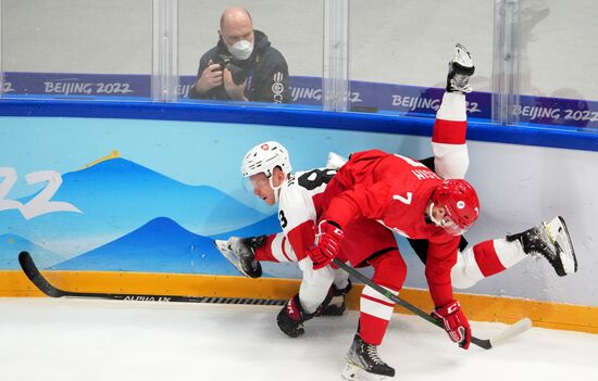 China Olympics 2022 Ice Hockey Men ROC - Switzerland