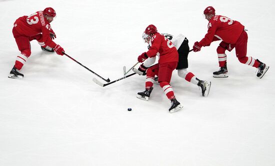 China Olympics 2022 Ice Hockey Men ROC - Switzerland