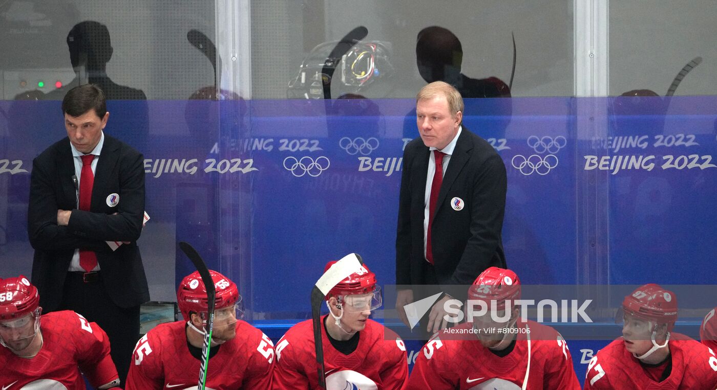 China Olympics 2022 Ice Hockey Men ROC - Switzerland