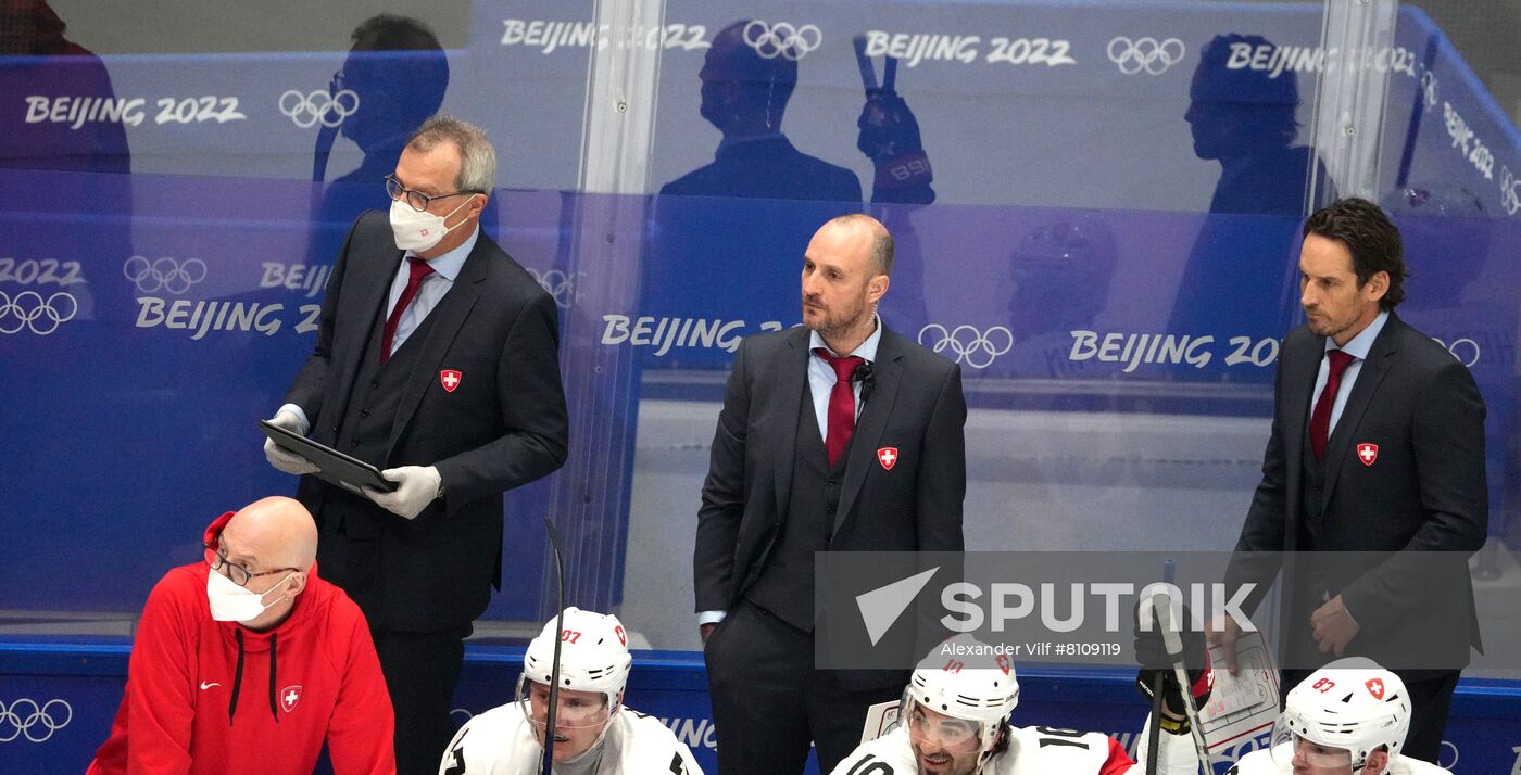 China Olympics 2022 Ice Hockey Men ROC - Switzerland