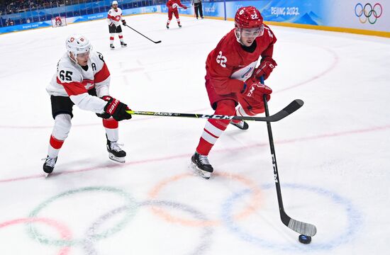 China Olympics 2022 Ice Hockey Men ROC - Switzerland