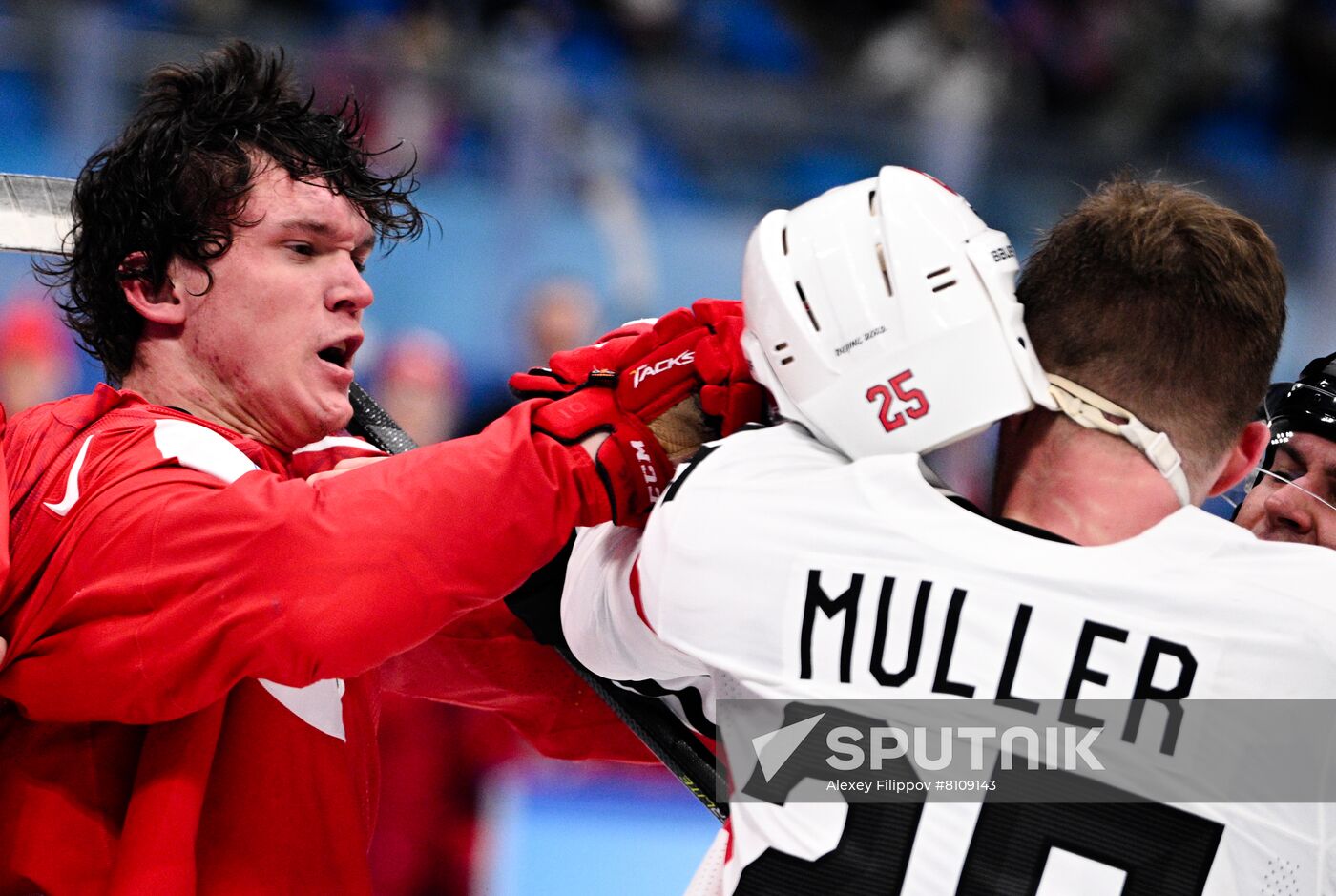 China Olympics 2022 Ice Hockey Men ROC - Switzerland